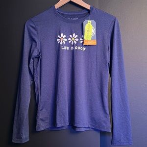 NWT  XS Active Life Is Good Long Sleeve Shirt